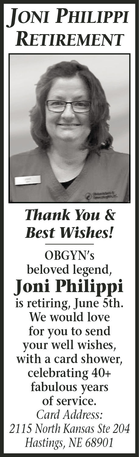 Joni Philippi retirement